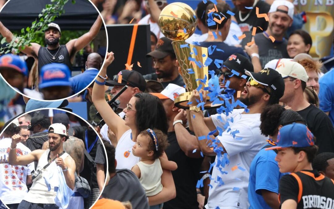 Knicks’ parade revelry serves as a  bittersweet moment for these champs
