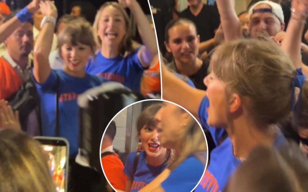Taylor Swift has raucous MSG celebration after Knicks’ stunning Game 4 win: ‘What is life?’