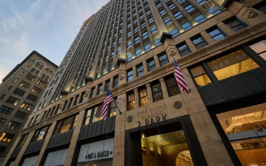 Recent deals lift 2 Park Ave. to 90% occupancy