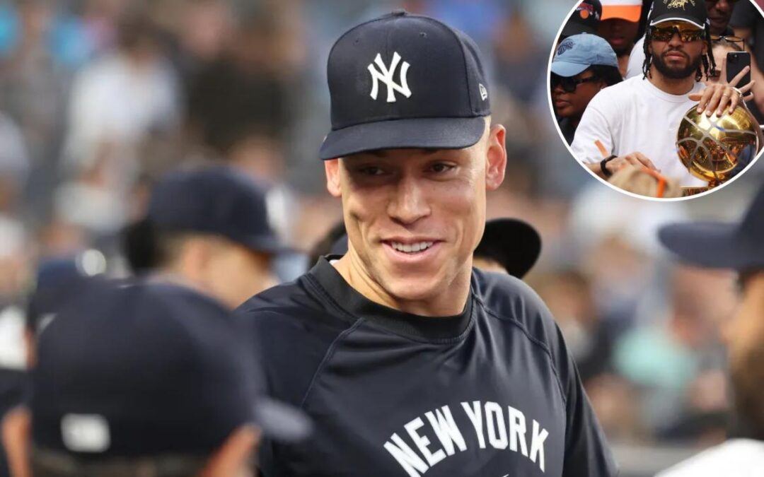 Aaron Judge: Knicks and Yankees 2026 championships would bring ‘world peace’