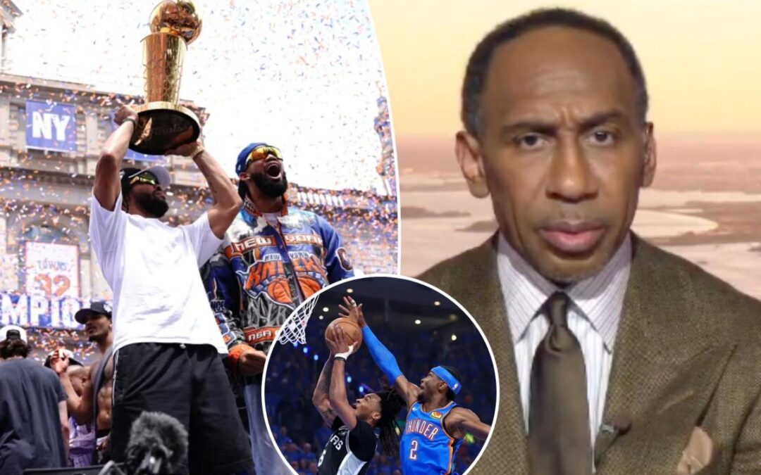 Why Stephen A. Smith is downplaying the Knicks’ chances to repeat as champs