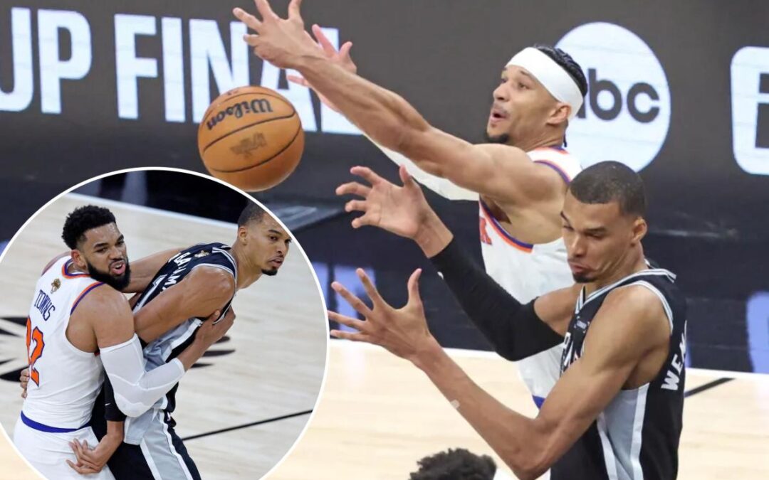 Victor Wembanyama sleep walks through long-awaited NBA Finals moment