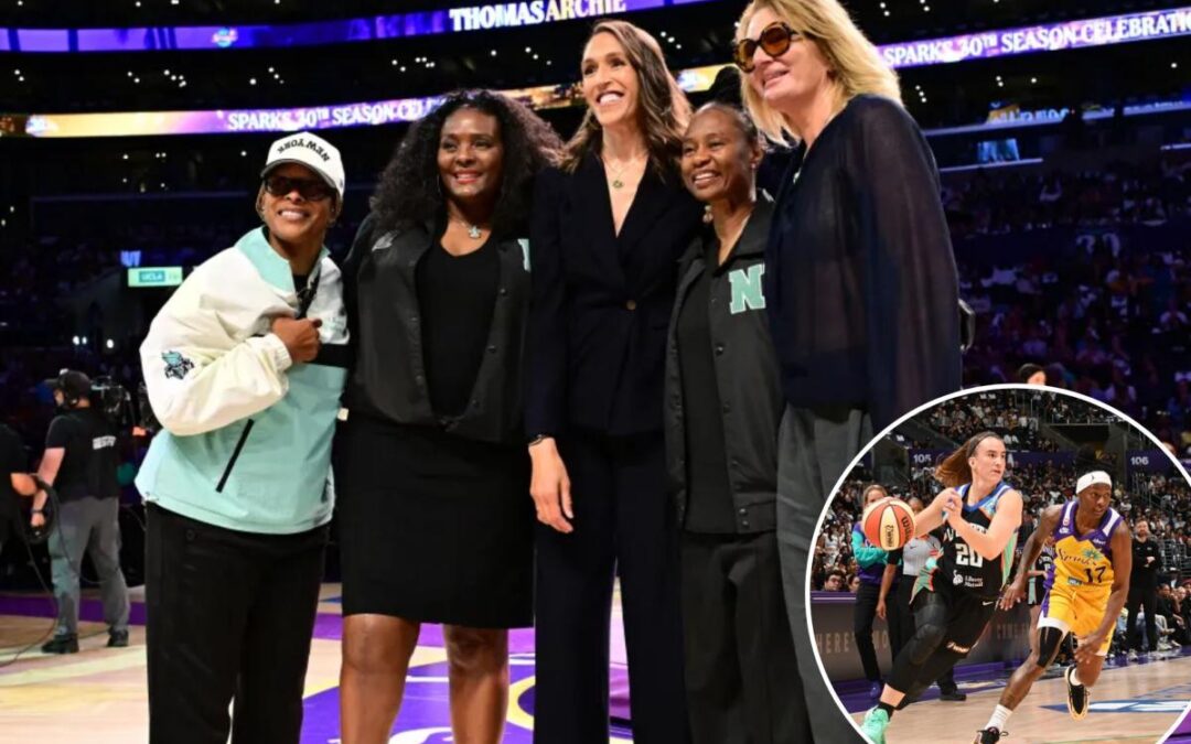 Liberty receive surprise pregame visit, message from franchise legends: ‘Do things the New York way’