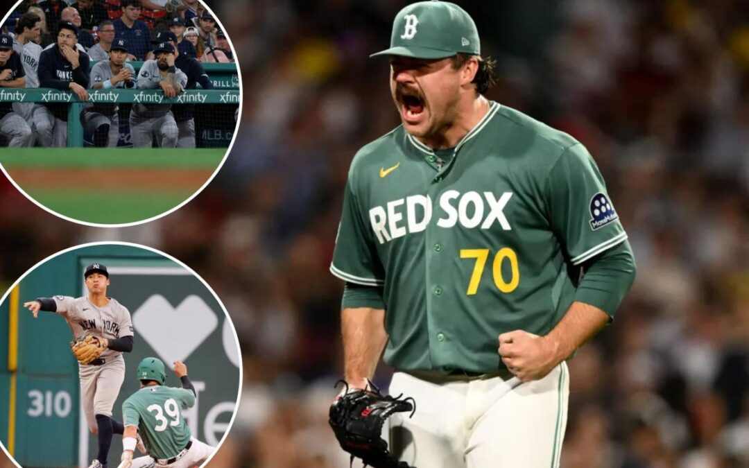 Yankees’ bats silenced in loss to Red Sox as Payton Tolle flirts with perfect game