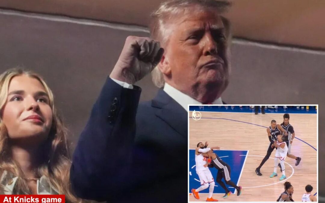 Trump tells The Post refs made ‘very bad call’ on Victor Wembanyama shove against Knicks star Jalen Brunson
