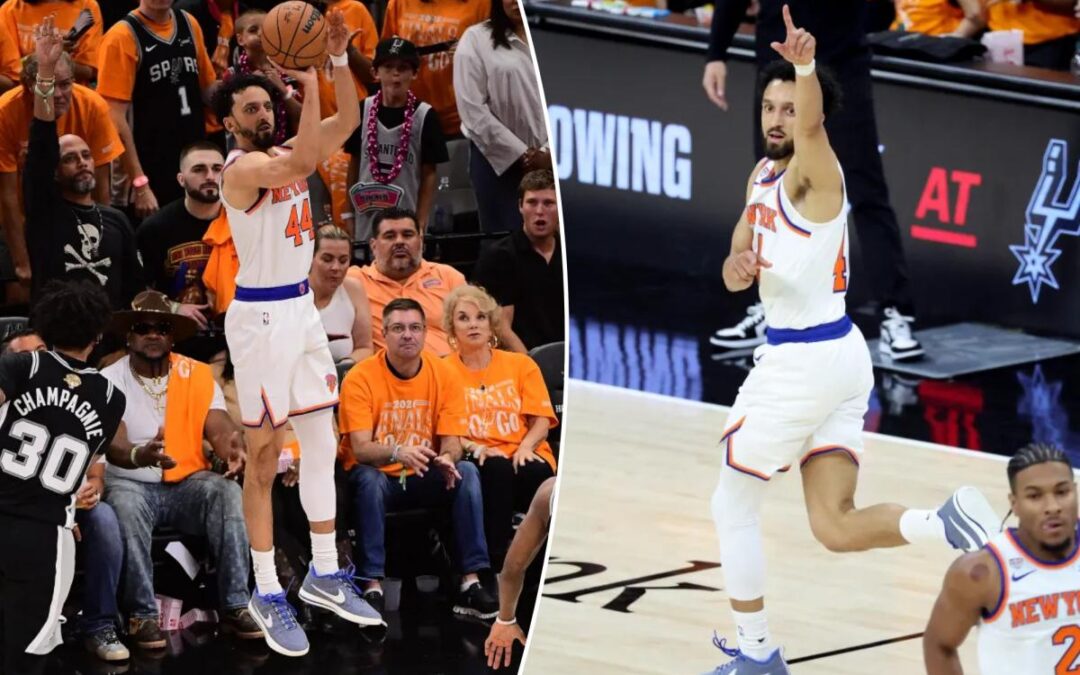 Knicks’ Landry Shamet picks up rusty teammates as heroics continue in NBA Finals Game 1