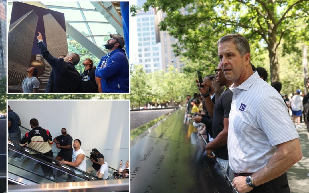 Giants understand what it means to truly represent New York after 9/11 Memorial visit