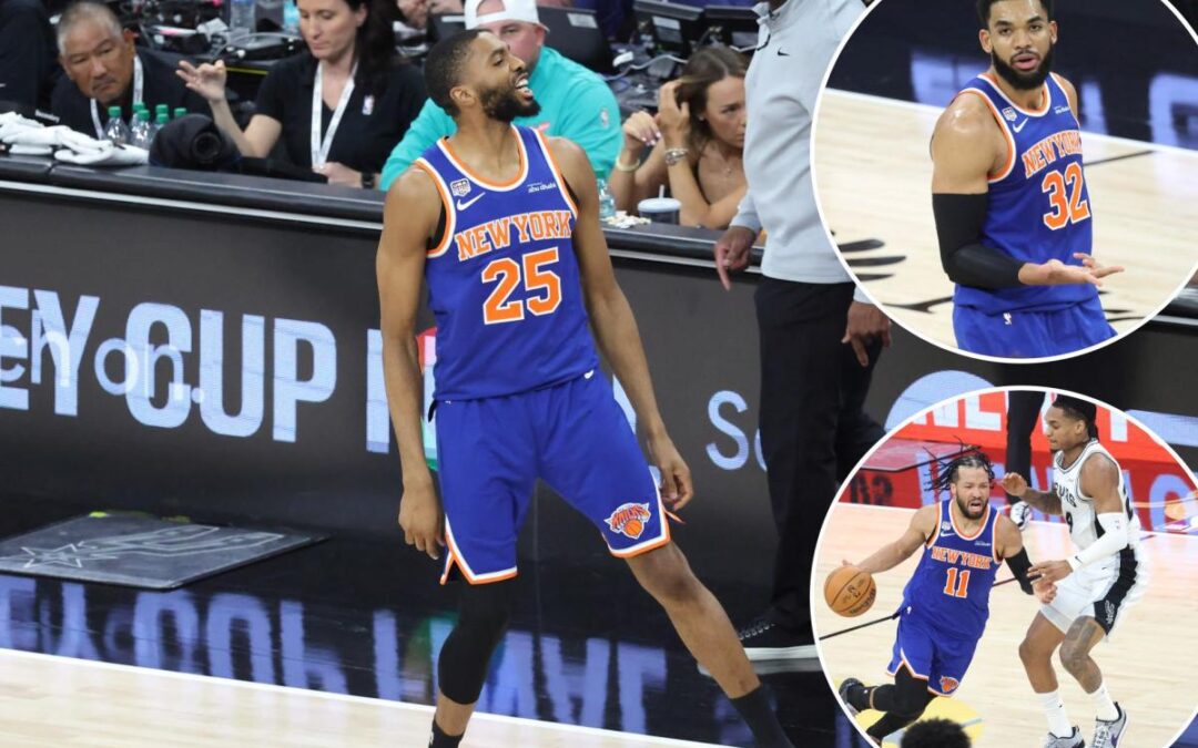 Knicks take commanding NBA Finals lead over Spurs after they scrape through Game 2 nail-biter