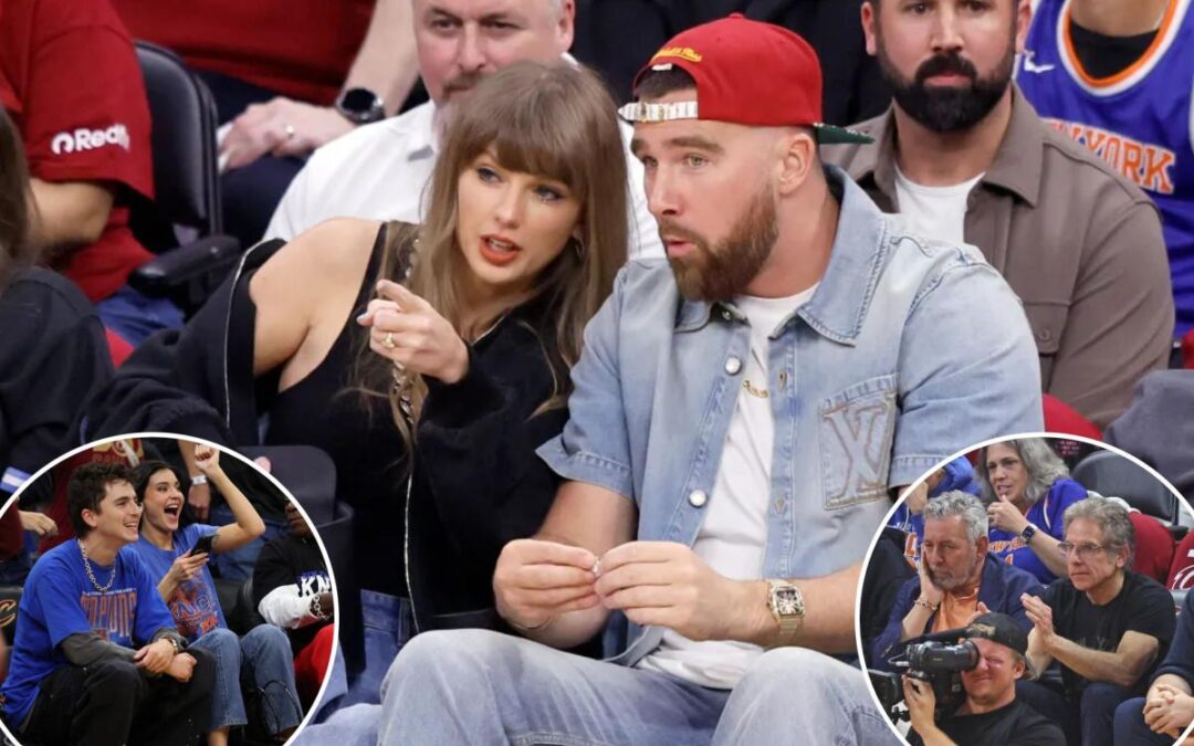 Taylor Swift, Travis Kelce and legendary Knicks fans’ courtside seats available at auction