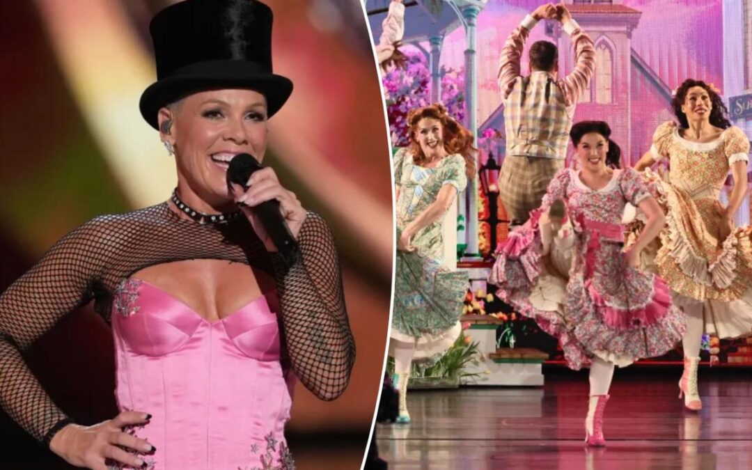 Pink hosts a lackluster Tony Awards to end a truly rough Broadway season