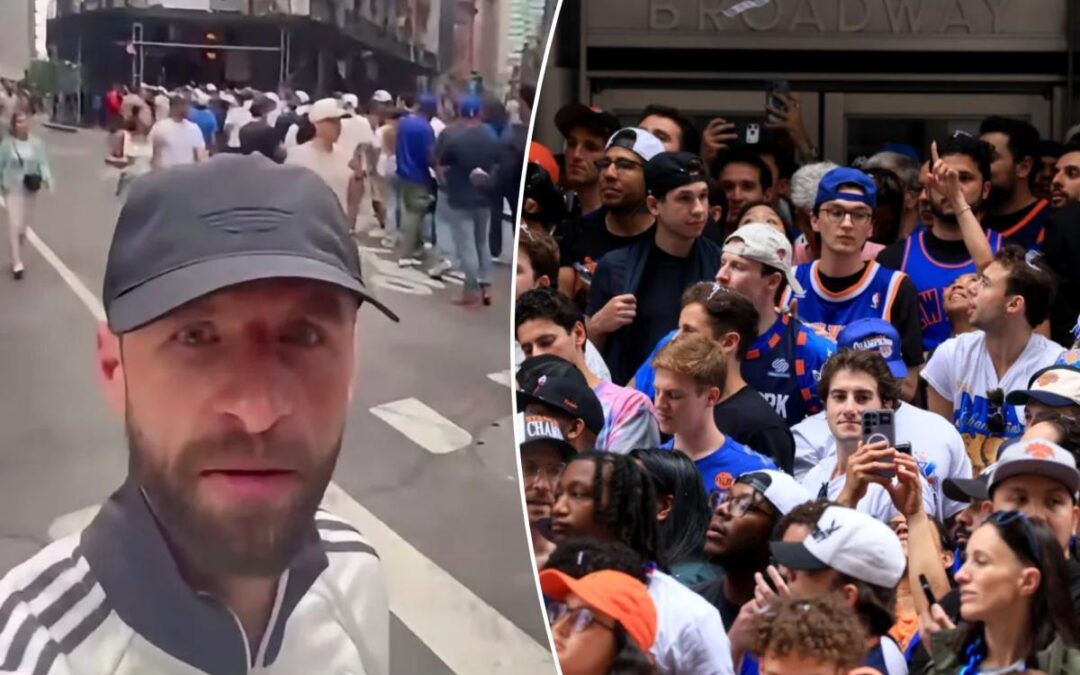 German soccer star Thomas Muller marvels at ‘massive’ crowd during Knicks parade