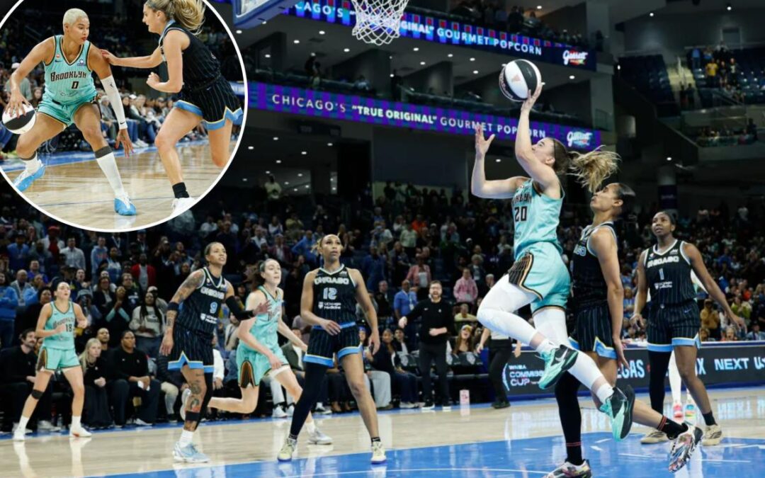 Sabrina Ionescu’s game-winning layup, bench lead Liberty past Sky for eighth straight win