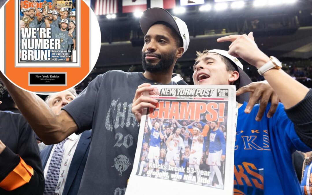 53 years in the making: Commemorate the Knicks’ 2026 championship with iconic Post covers