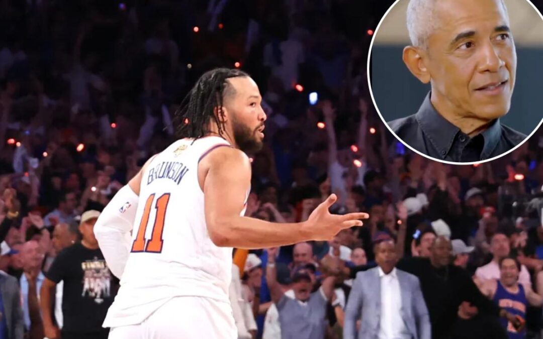 Barack Obama has all the love for Knicks and ‘king of New York’ Jalen Brunson