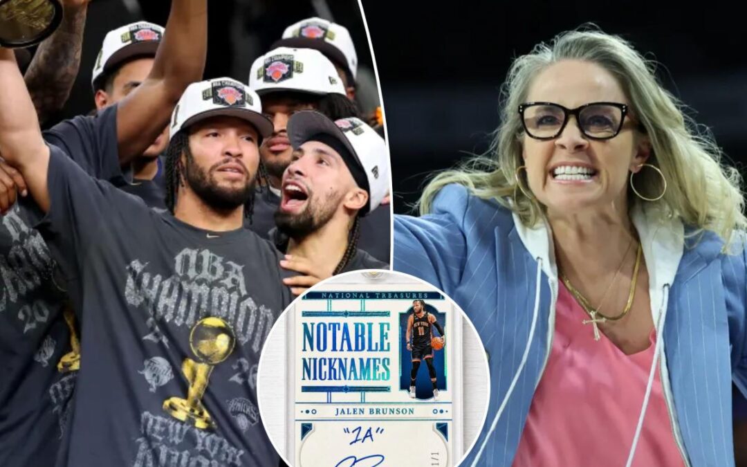 Jalen Brunson fired back at ‘1A’ critics as trading card surfaces after Knicks’ NBA Finals win