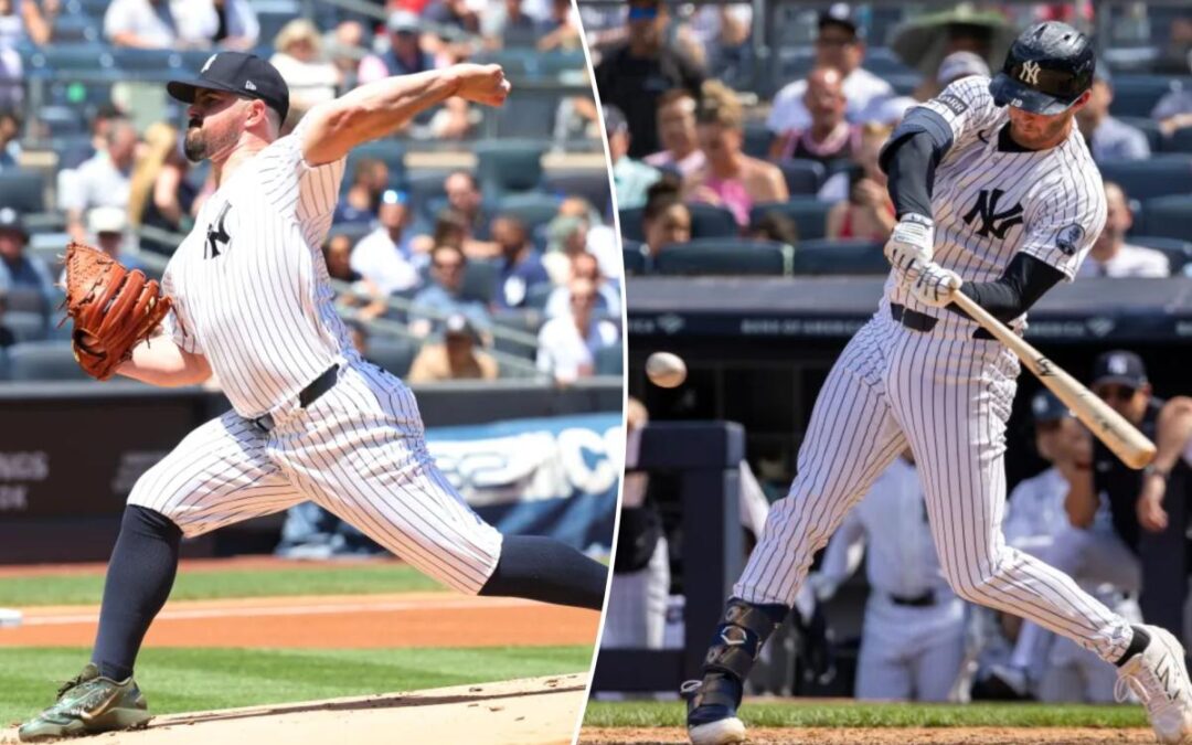 Yankees sneak past Guardians to avoid sweep as Aaron Judge’s status looms