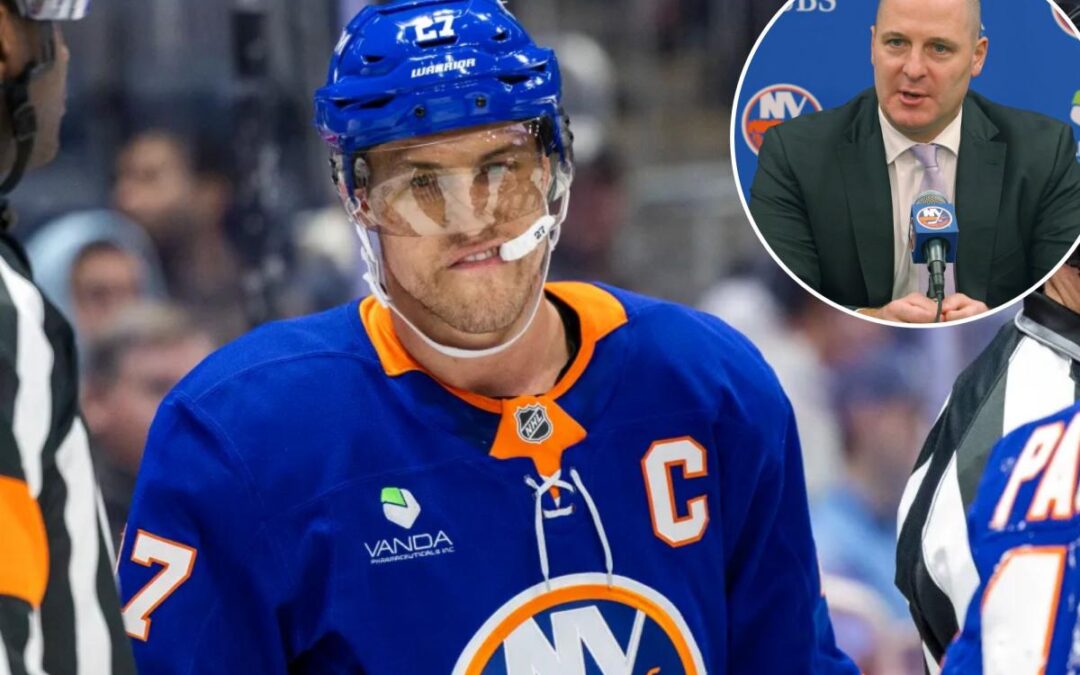 Islanders captain Anders Lee could be preparing to test free agency