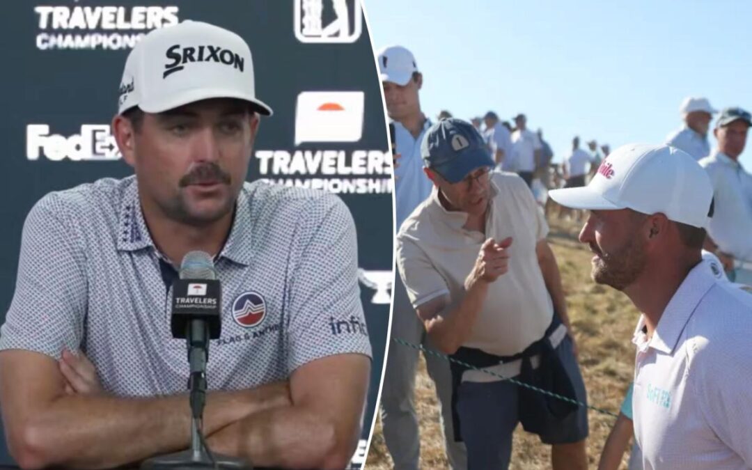 Keegan Bradley sees ‘a different group of people’ at PGA events after Wyndham Clark US Open crowd drama