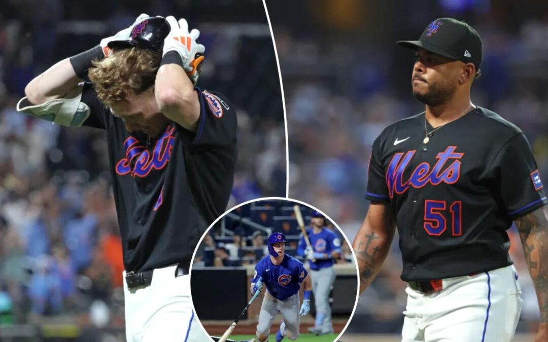 Sloppy Mets fall short against Cubs for sixth straight loss as season continues downward spiral