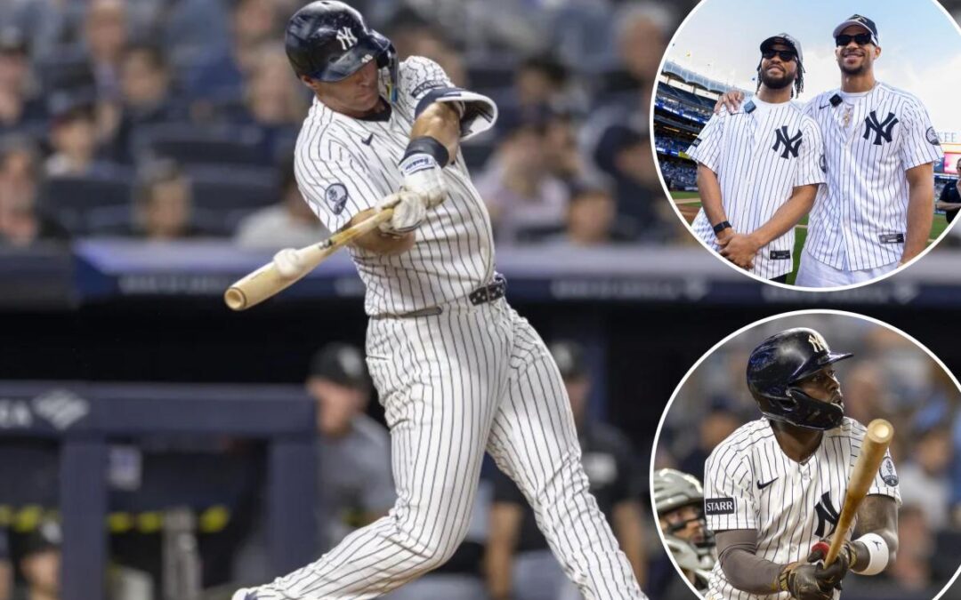 Knicks’ Jalen Brunson, Josh Hart watch Yankees put on power show in dominant win over White Sox