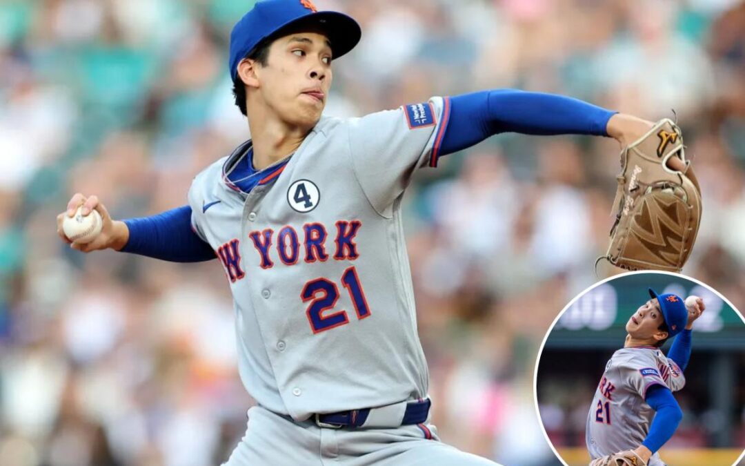Mets send Jonah Tong back to minors to work on control issues