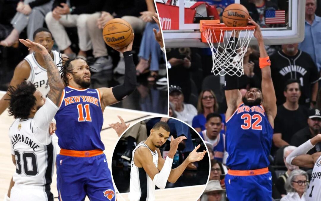 NBA Finals MVP odds update: Jalen Brunson, KAT leapfrog Wemby in shocking fashion