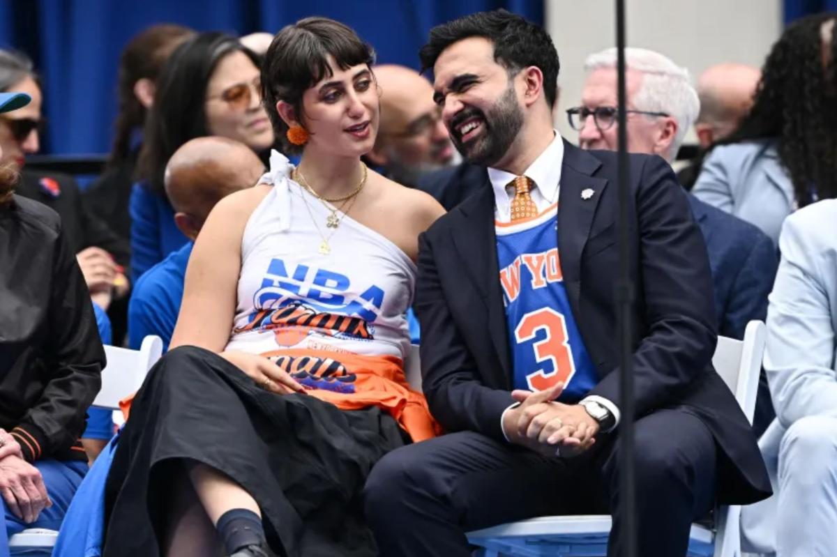 NYC first lady Rama Duwaji sports eyebrow-raising dress at City Hall ceremony