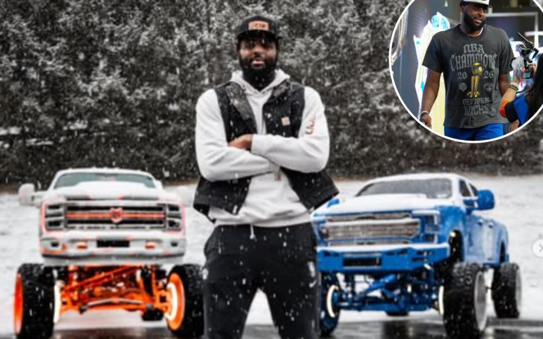 Mitchell Robinson to show out in custom truck during Knicks’ championship parade