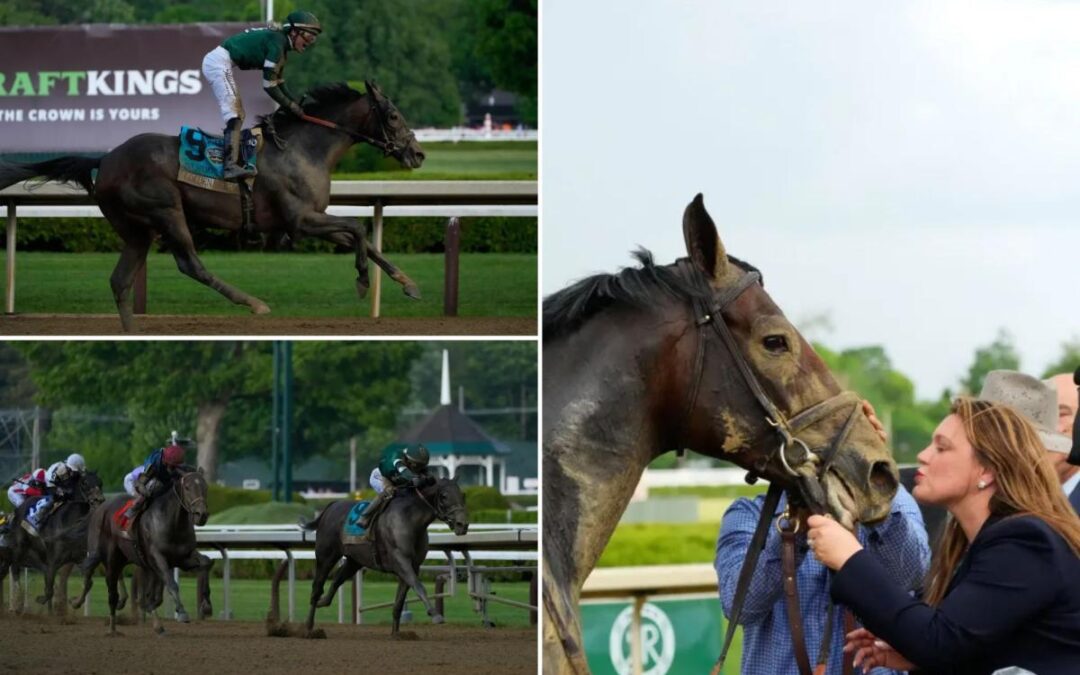 Golden Tempo wins 2026 Belmont Stakes with another late comeback