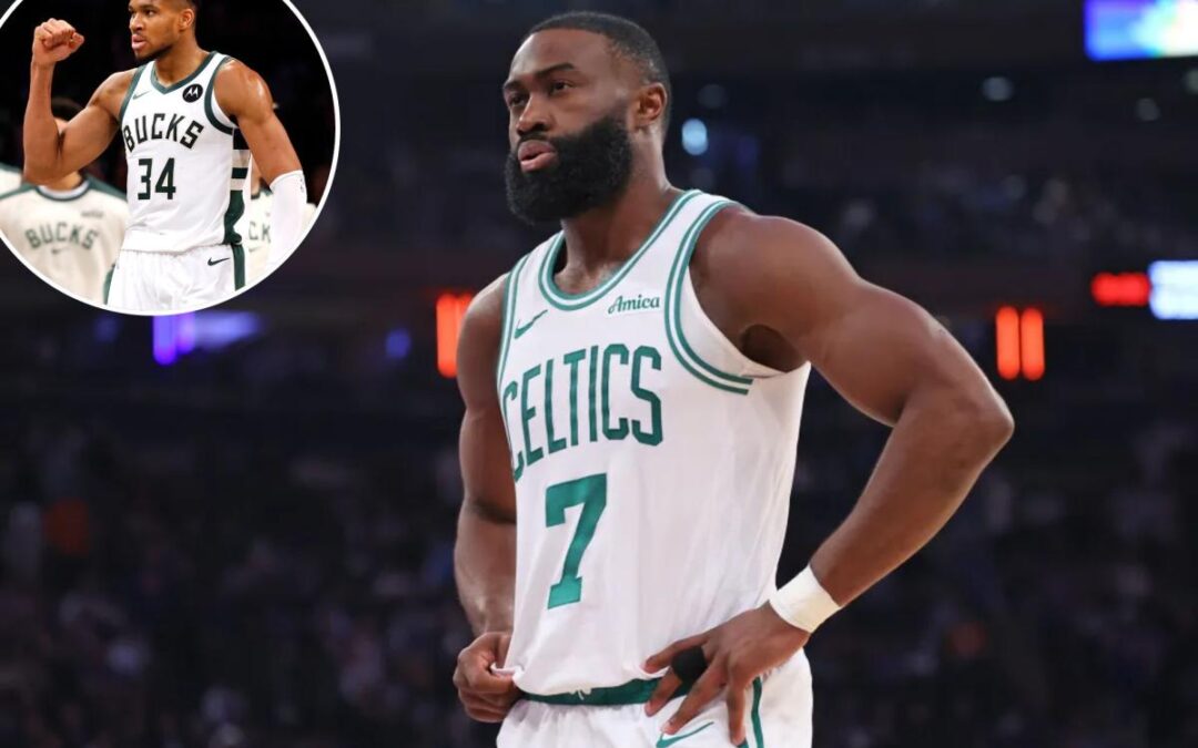 Jaylen Brown breaks silence on potential Giannis Antetokounmpo trade: ‘Turning me into a monster’