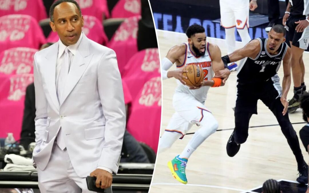 Stephen A. Smith gives Spurs a blunt warning after Game 1 loss