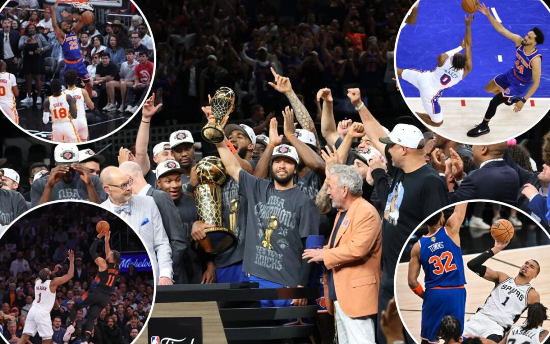 Relive the challenging path the Knicks conquered en route to first championship in 53 years