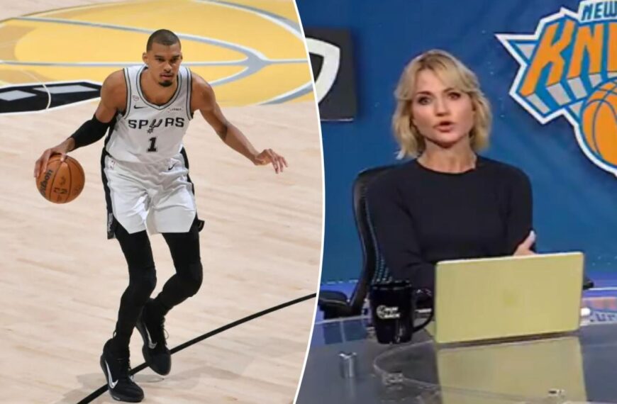 Michelle Beadle attacks ‘crying’ Knicks fans over Victor Wembanyama backlash