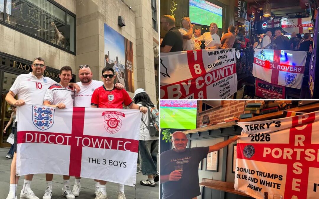 British fans ready to make voices heard in New York for World Cup: ‘This is the big time’