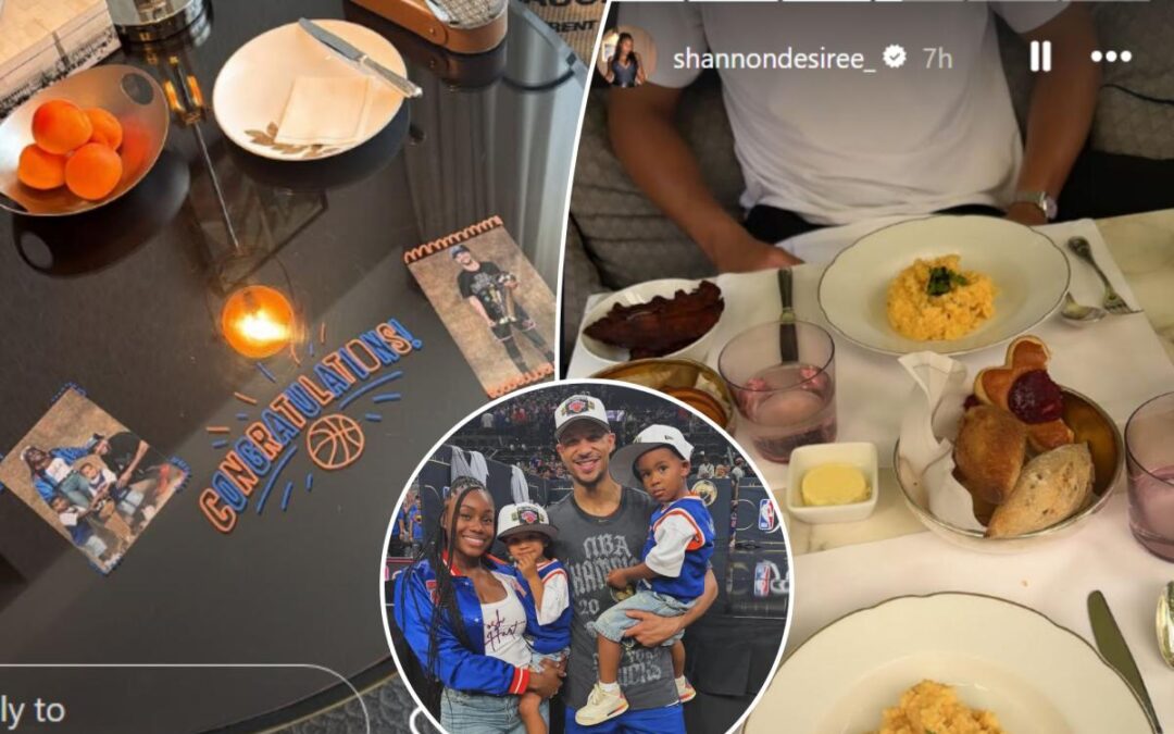 Josh Hart, wife jet off to Paris after Knicks championship parade frenzy