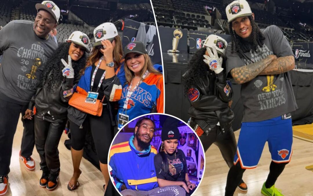 Teyana Taylor celebrates championship with Knicks after messy divorce from team’s former star