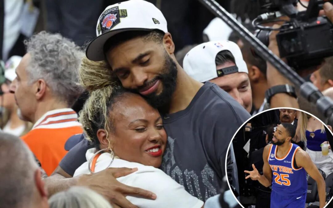 Mikal Bridges finally gets chip off his shoulder with Knicks title win: ‘I’m still here’