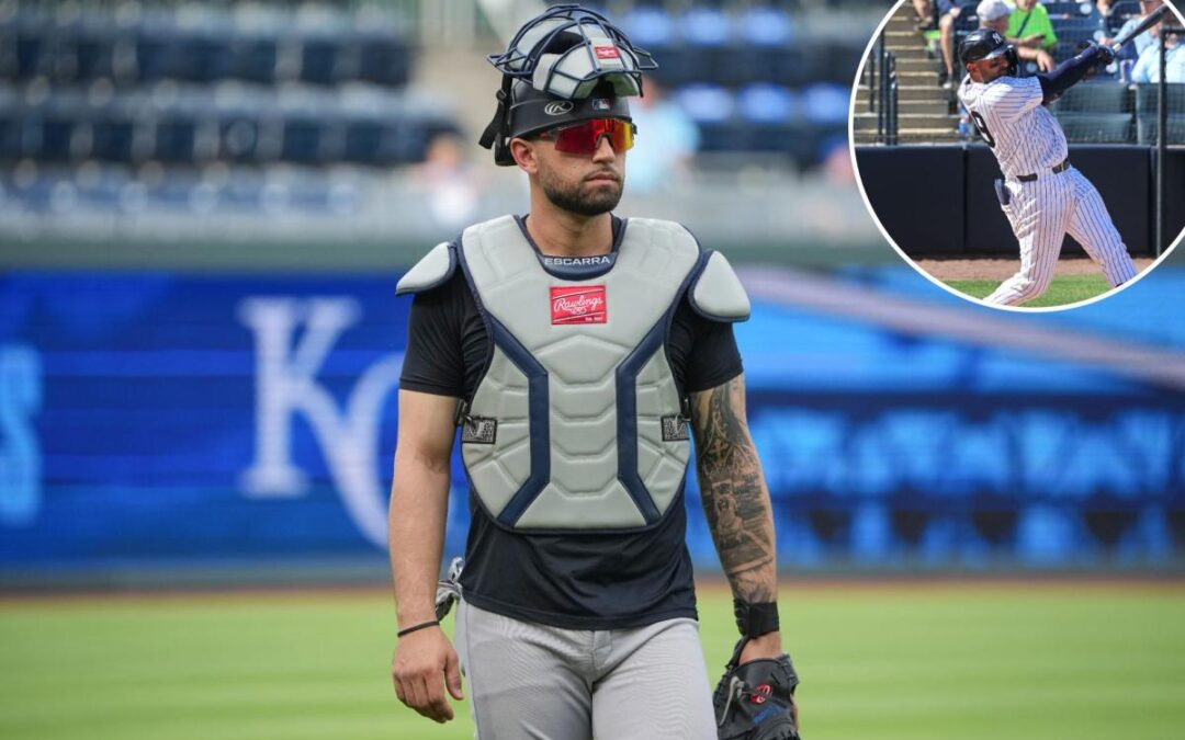 Yankees finally shake up struggling catchers, demote J.C. Escarra