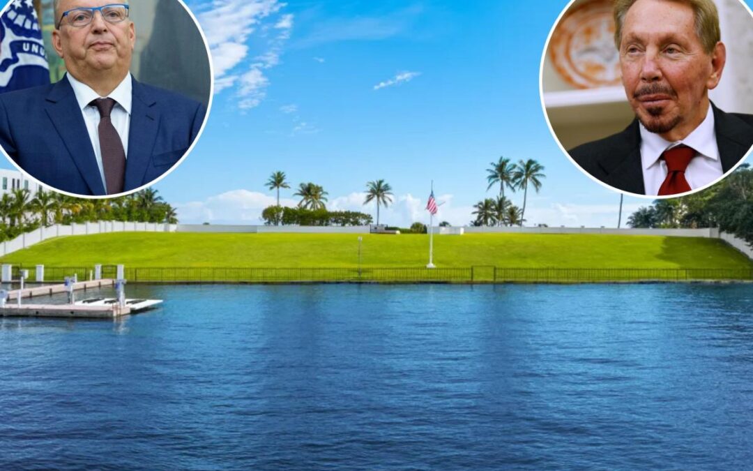 NIMBY billionaires spend $67M for a small bit of grass right between their palatial Florida estates — to avoid having another neighbor
