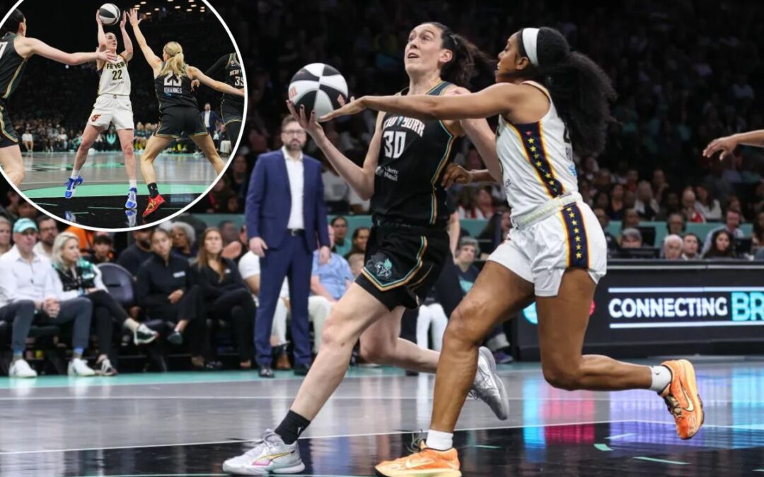 Breanna Stewart powers Liberty past Caitlin Clark, Fever as winning streak hits four