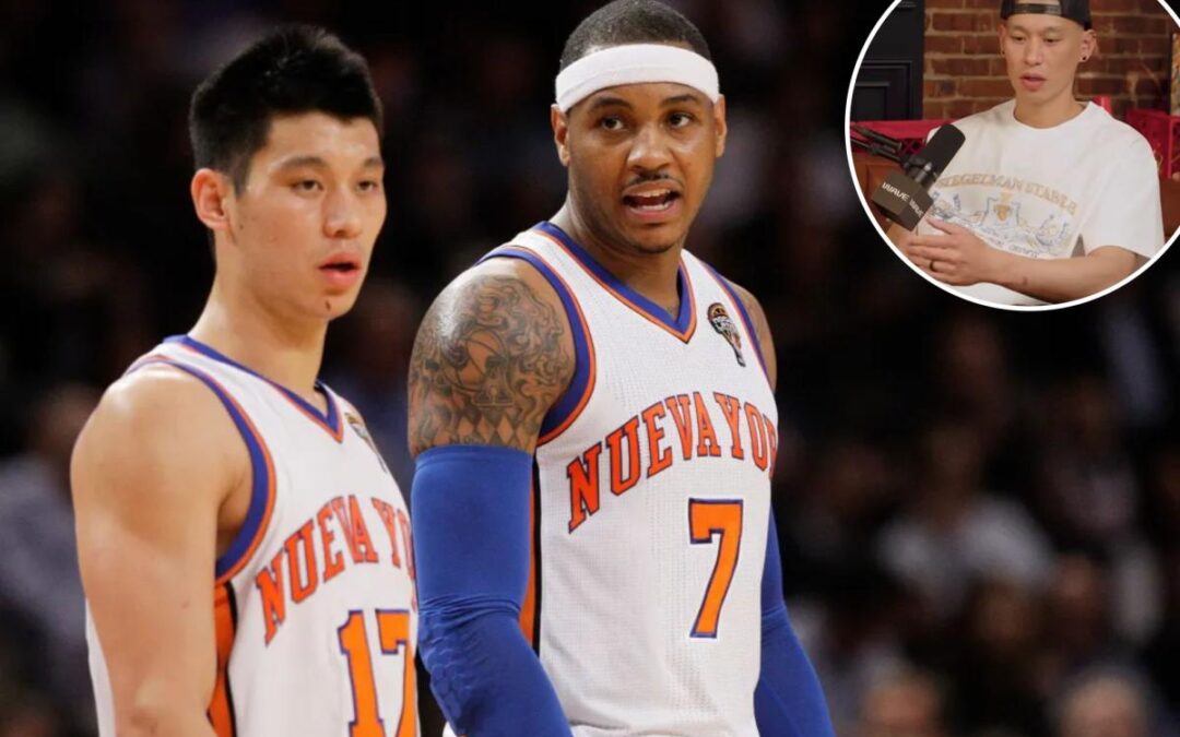 Jeremy Lin, Carmelo Anthony end their 14-year Knicks feud: ‘What happened here?’