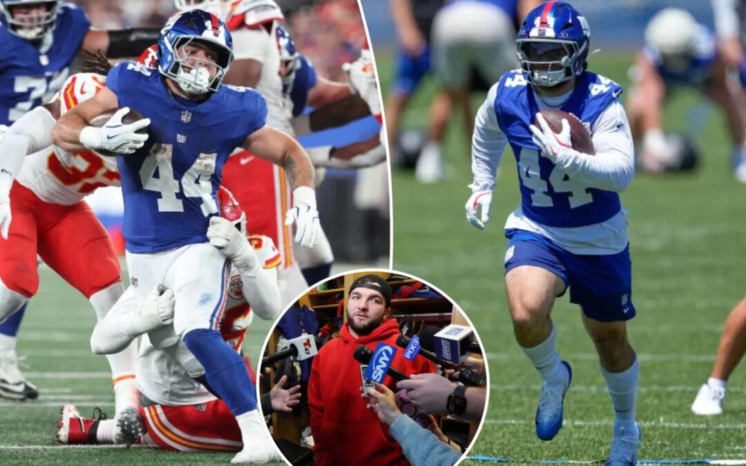 Cam Skattebo plans to keep ‘running people over’ after gruesome Giants injury