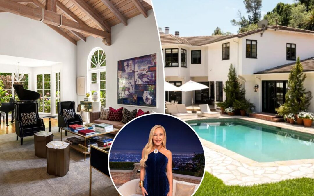 Sutton Stracke’s gorgeous LA mansion lists for millions — see inside her ultra-luxe closet that’s every fashionista’s dream