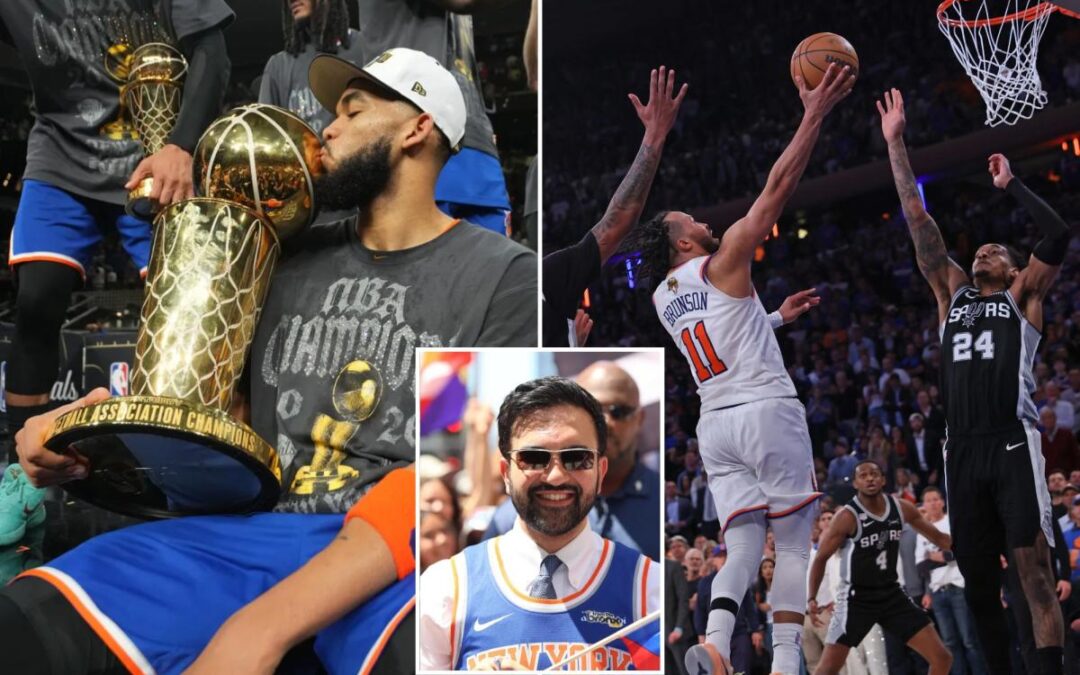 Mamdani opens public lottery for free tickets to Knicks finals ceremony, says championship ‘belongs to the people’