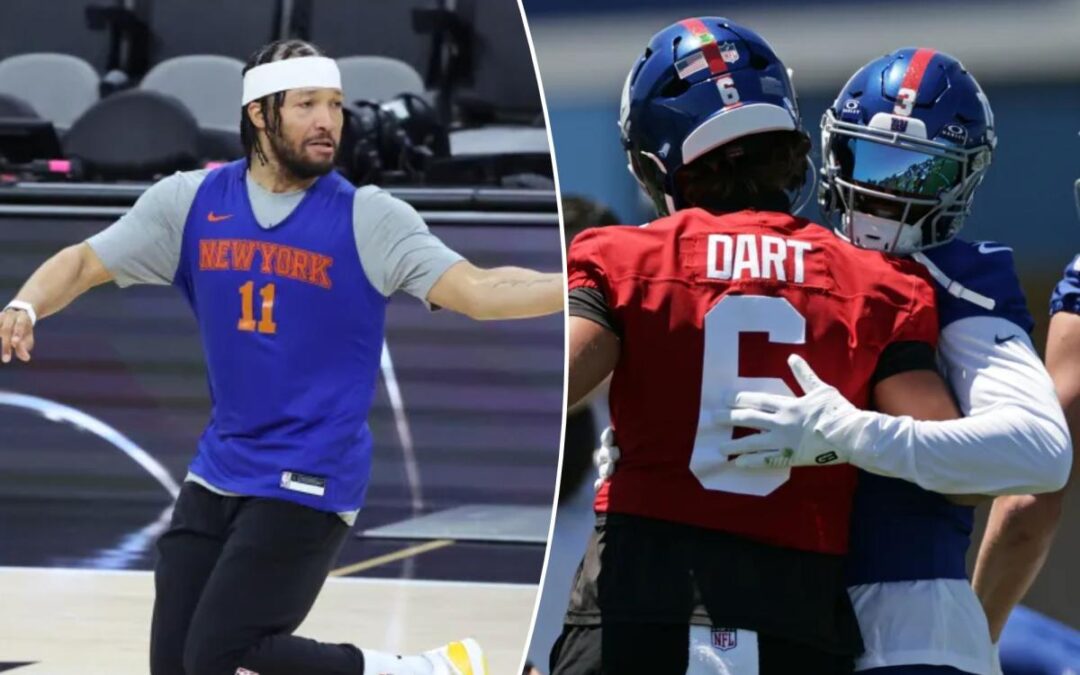 Jaxson Dart, Odell Beckham Jr. flying to San Antonio to cheer on Knicks in NBA Finals