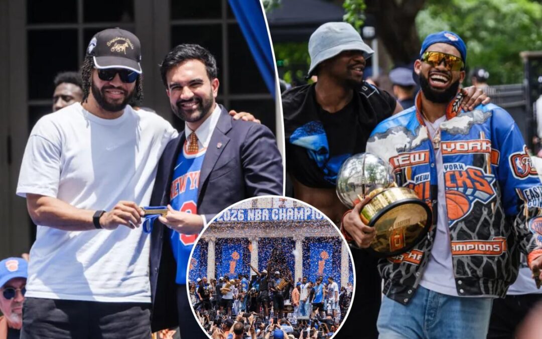Unifying Knicks parade moment exactly what team — and city — deserved