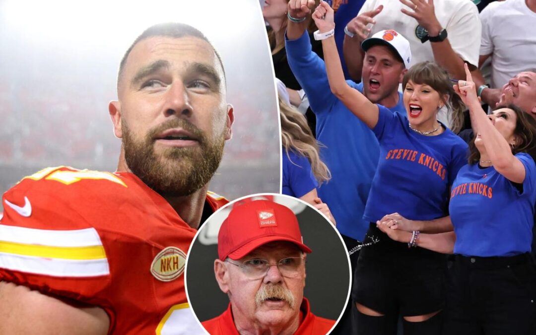 Andy Reid: ‘No distractions’ for Travis Kelce with Taylor Swift wedding nearly here