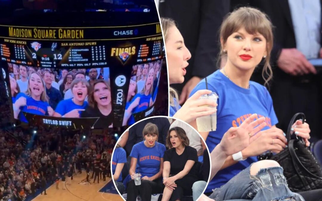 How Knicks fans reacted to Taylor Swift on Garden video board at NBA Finals Game 4