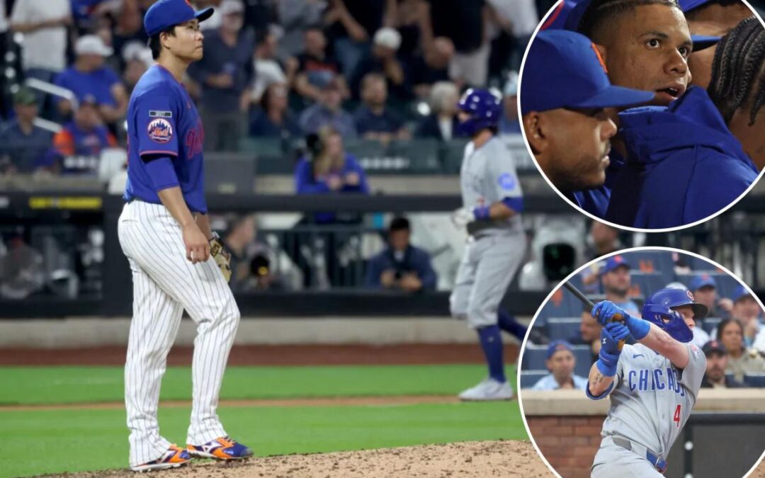 Kodai Senga pounded again, Juan Soto exits with back injury as spiraling Mets fall to Cubs