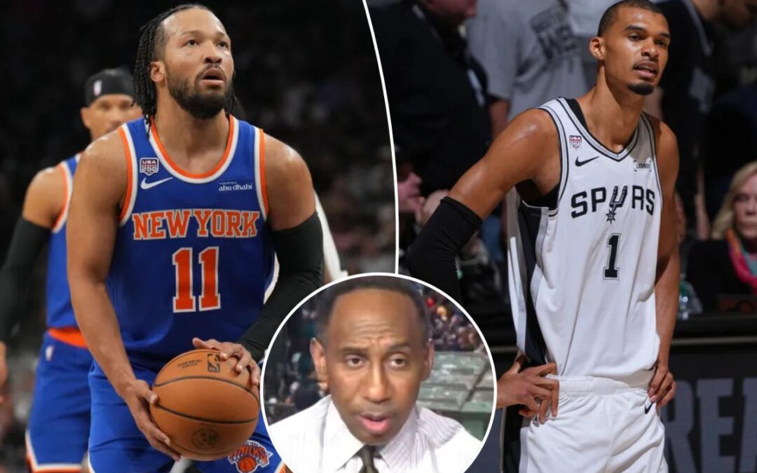 Stephen A. Smith believes Jalen Brunson ‘literally saved NBA’ from a Victor Wembanyama evolution